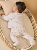 Pyjama deux pièces en tubique MONTAN / 25E0NM13ENS000