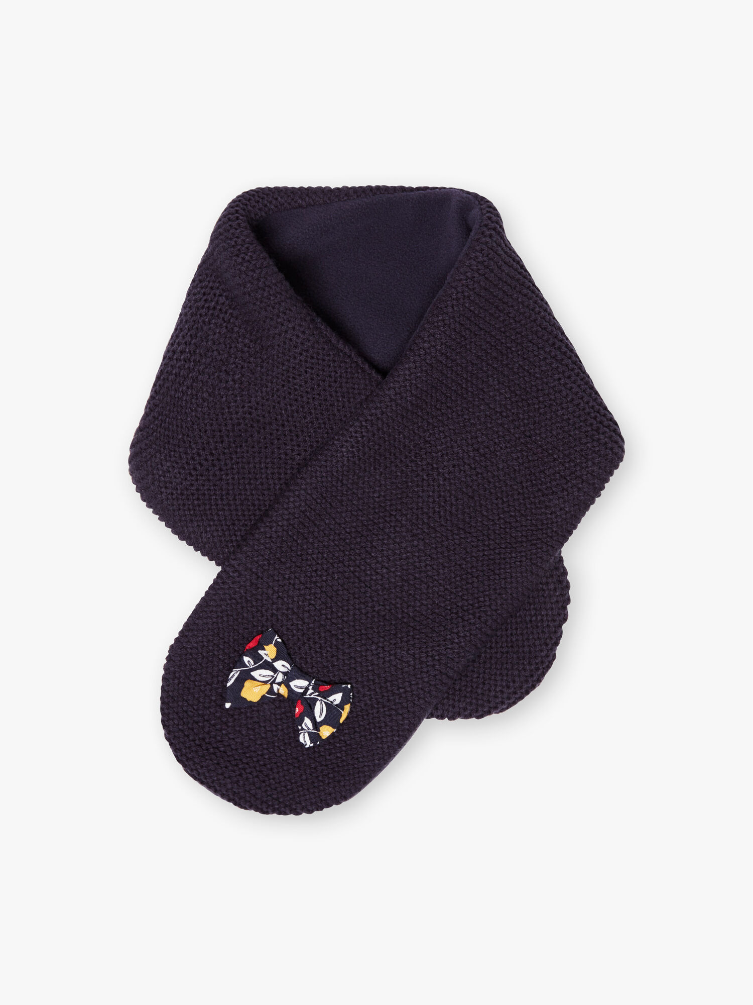Echarpe bleu marine n ud imprim enfant fille Fille Sergent Major