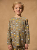 Pyjama Dino en jersey MUIDINAGE / 25E5PGE1PYJ626