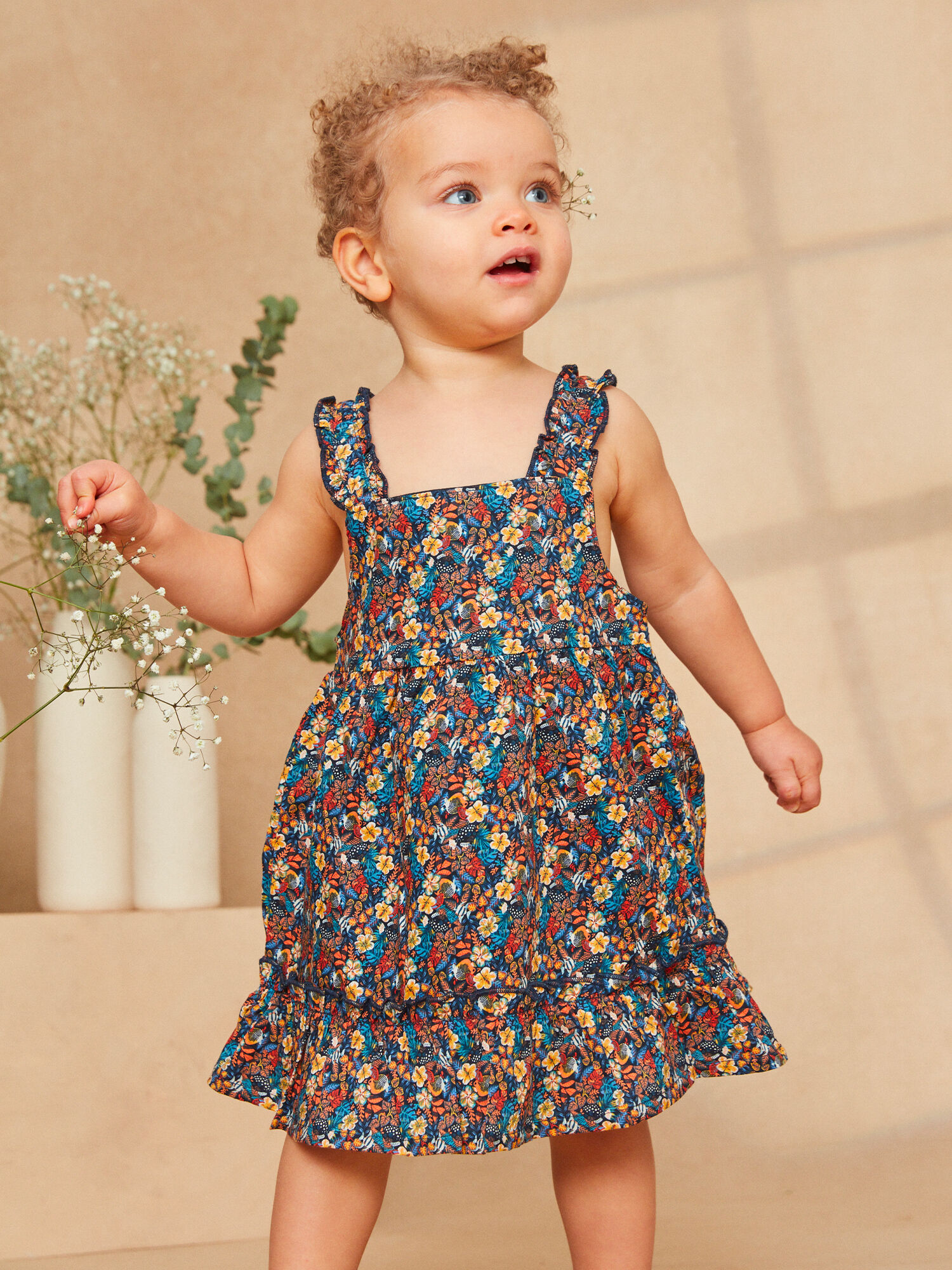 Robe Violette Fille Sergent Major