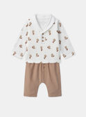 Ensemble de jour haut + pantalon+ chaussettes NORICK / 25H0CG13ENS007