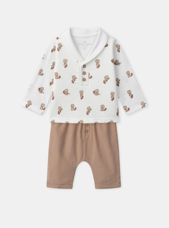 Ensemble de jour haut + pantalon+ chaussettes NORICK / 25H0CG13ENS007