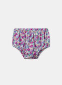 Robe et bloomer imprimé fleuri à manches volantes Bébé Fille NAAMELIE / 25H1BFJ2ROB002