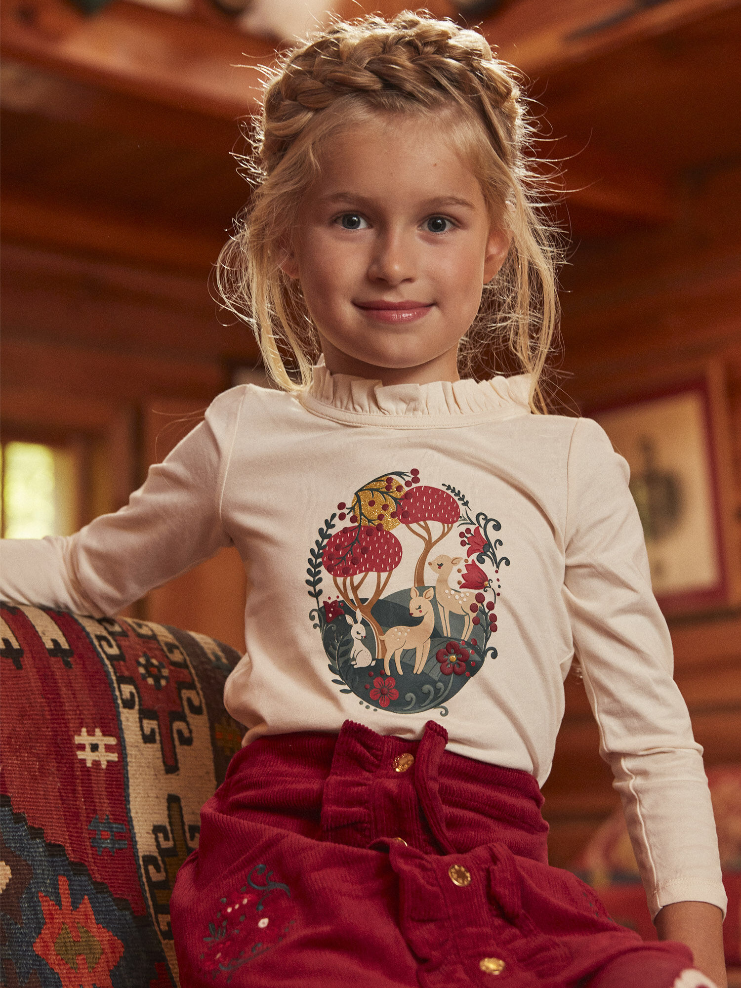 Pull fille top sergent major