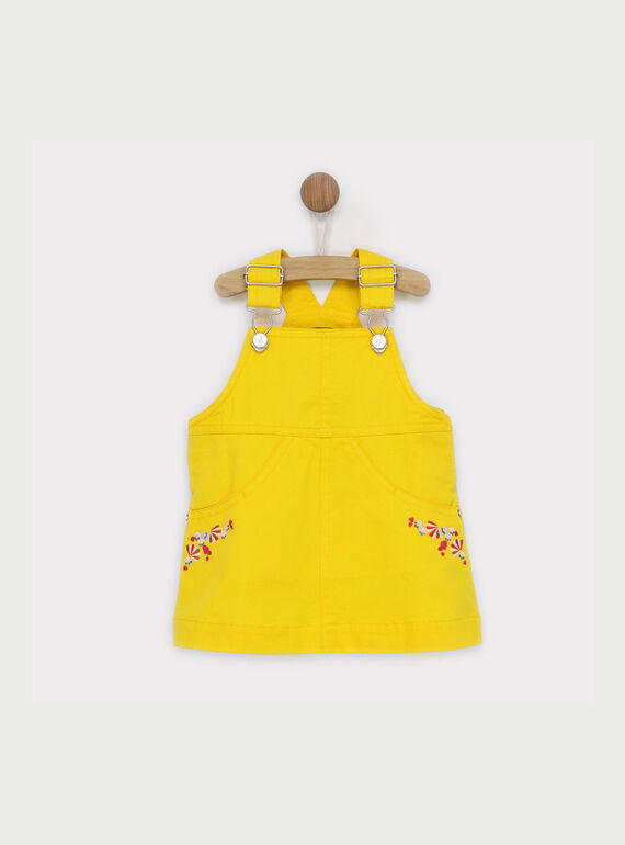 Robe chasuble jaune RAFANNY / 19E1BFC1CHS107