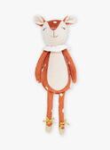 Doudou de naissance Biche grège et roux GORDANA / 23H0AFB1JOU007