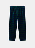 Pyjama Noel vert sapin LAPONAGE / 24H5PGF2PYJG614