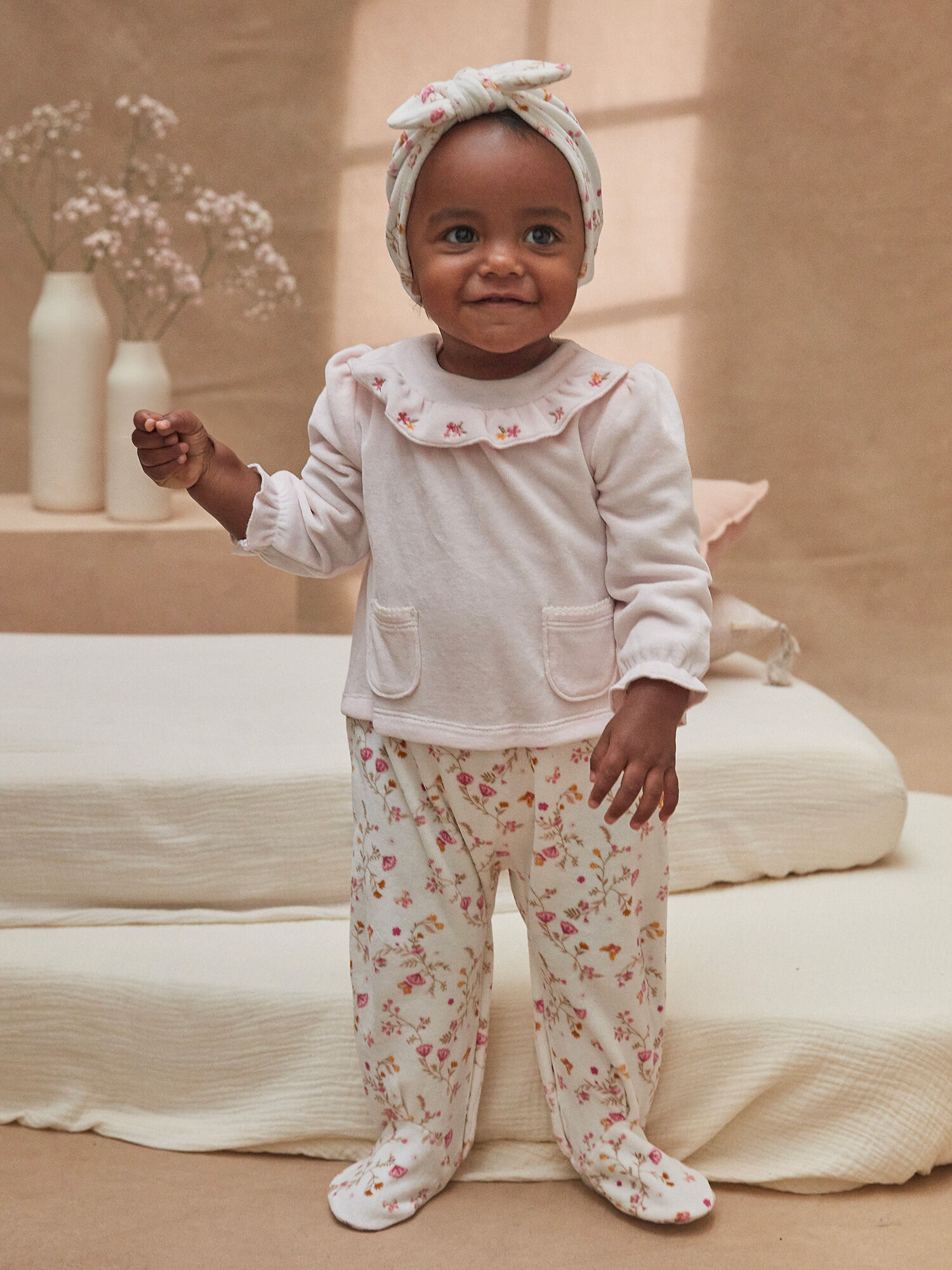 Pyjama bébé deals avec moufle integre