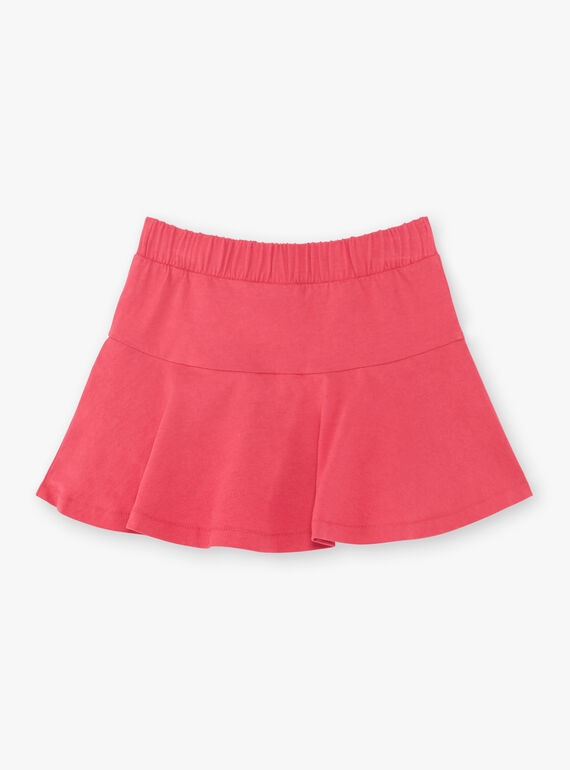 Jupe fuchsia enfant fille ZLUCETTE1 / 21E2PFL1JUP304