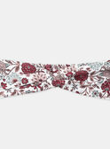 Bandeau cheveux imprimé fleuri Bébé Fille NAEMY / 25H4BFL1BAN001