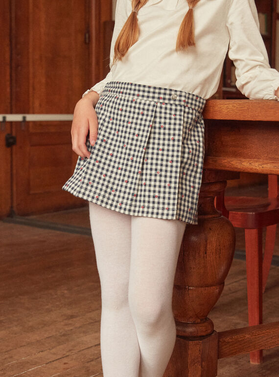 Jupe-Short Ecrue LOJUPETTE / 24H2PFL1JPS001