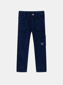 Pantalon Bleu marine LYBORAGE / 24H3PGO3PAN070