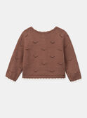 Cardigan Marron KAIRENE / 24E1BFC1CAR815
