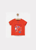 Tee shirt manches courtes rouge NAISIDOR / 18E1BGG2TMCF505