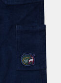 Pantalon Bleu marine LYBORAGE / 24H3PGO3PAN070