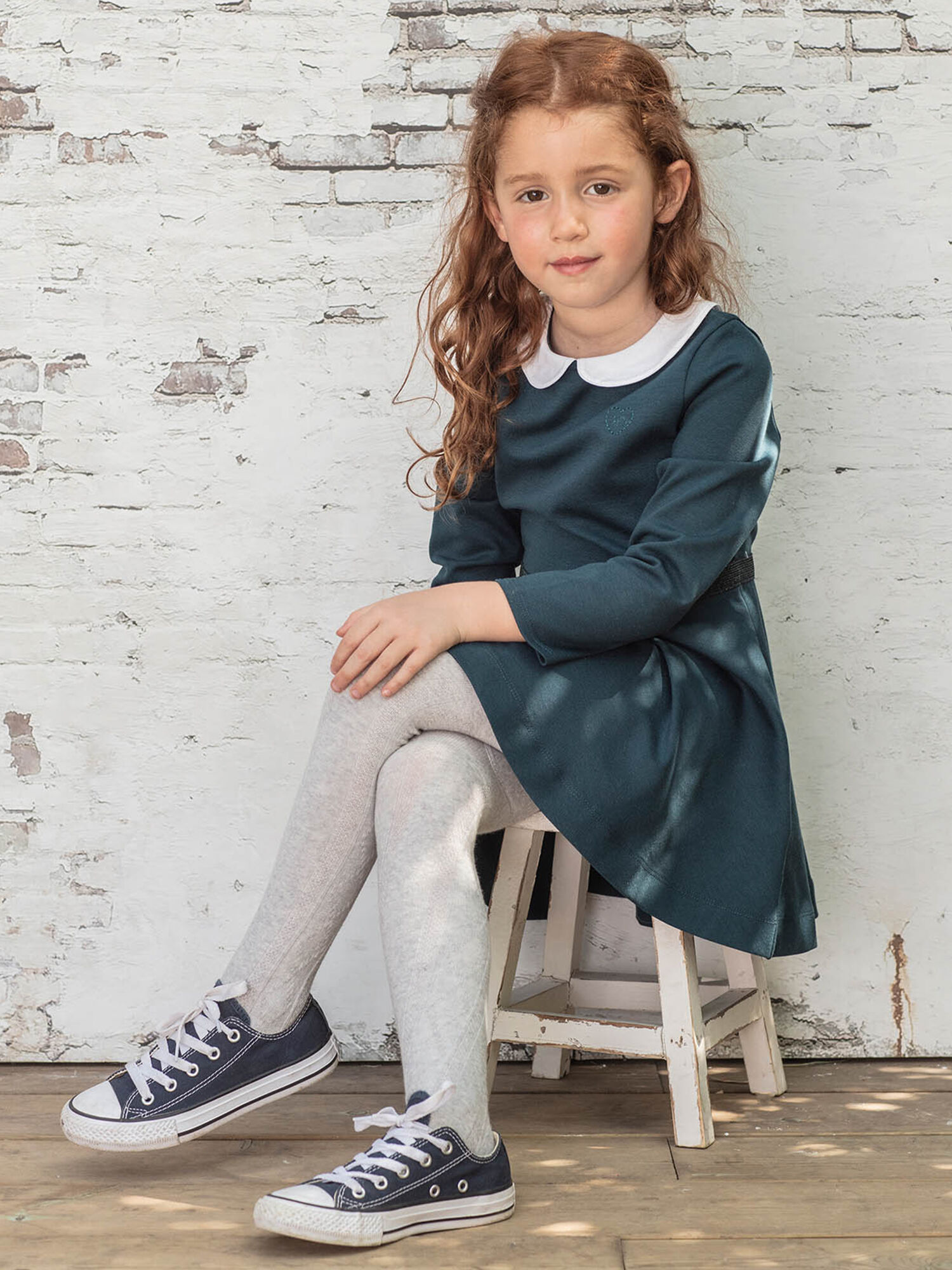 Robe col claudine store enfant