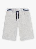 Bermuda gris chiné enfant garçon 22E3PGT1BERJ920
