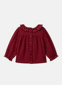 Blouse avec smocks LAPRIA / 24H1BFR1CHEF506