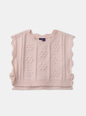Pull torsadé sans manches MAINES / 25E1BF91CSMD309