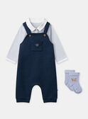 Ensemble de jour body + Salopette + Chaussettes NOREDINE / 25H0CG12ENS720