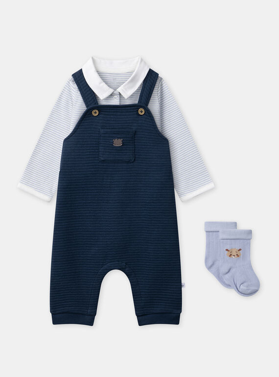 Ensemble de jour body + Salopette + Chaussettes NOREDINE / 25H0CG12ENS720