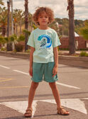 Tee Shirt Manches Courtes Vert KLIPEROAGE / 24E3PGR1TMCG632