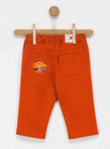 Pantalon orange PADENIS / 18H1BG61PAN400
