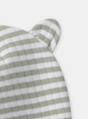 Ensemble de naissance en côtes plates haut + pantalon + bonnet MOUSLIM / 25E0NG12ENS000