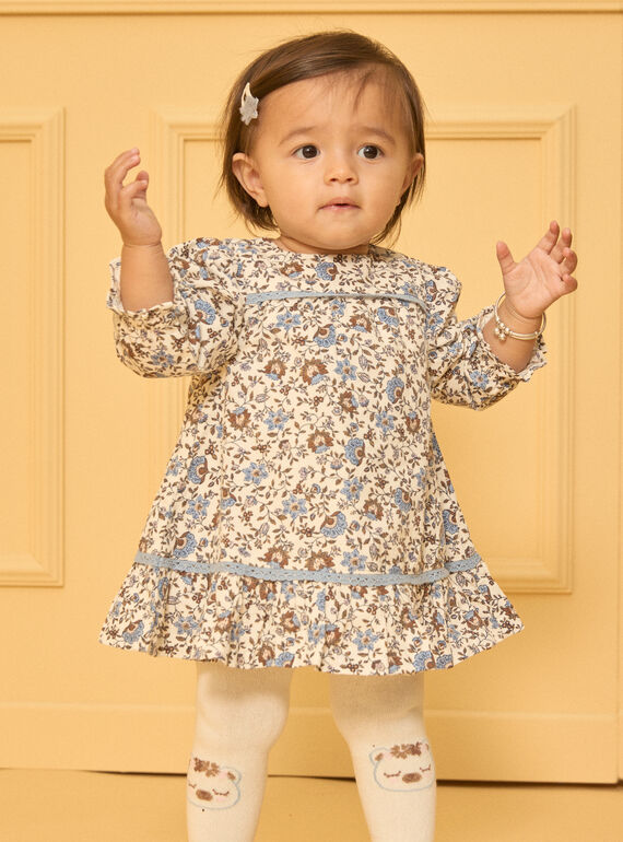 Robe imprimée fleuri LAROSIE / 24H1BFS2ROBA002