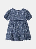 Robe cache-coeur fleuri MAFLORENCE / 25E1BFL1ROB070