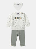 Ensemble sweat, legging et bavoir MAGABRIEL / 25E1BG91ENS001