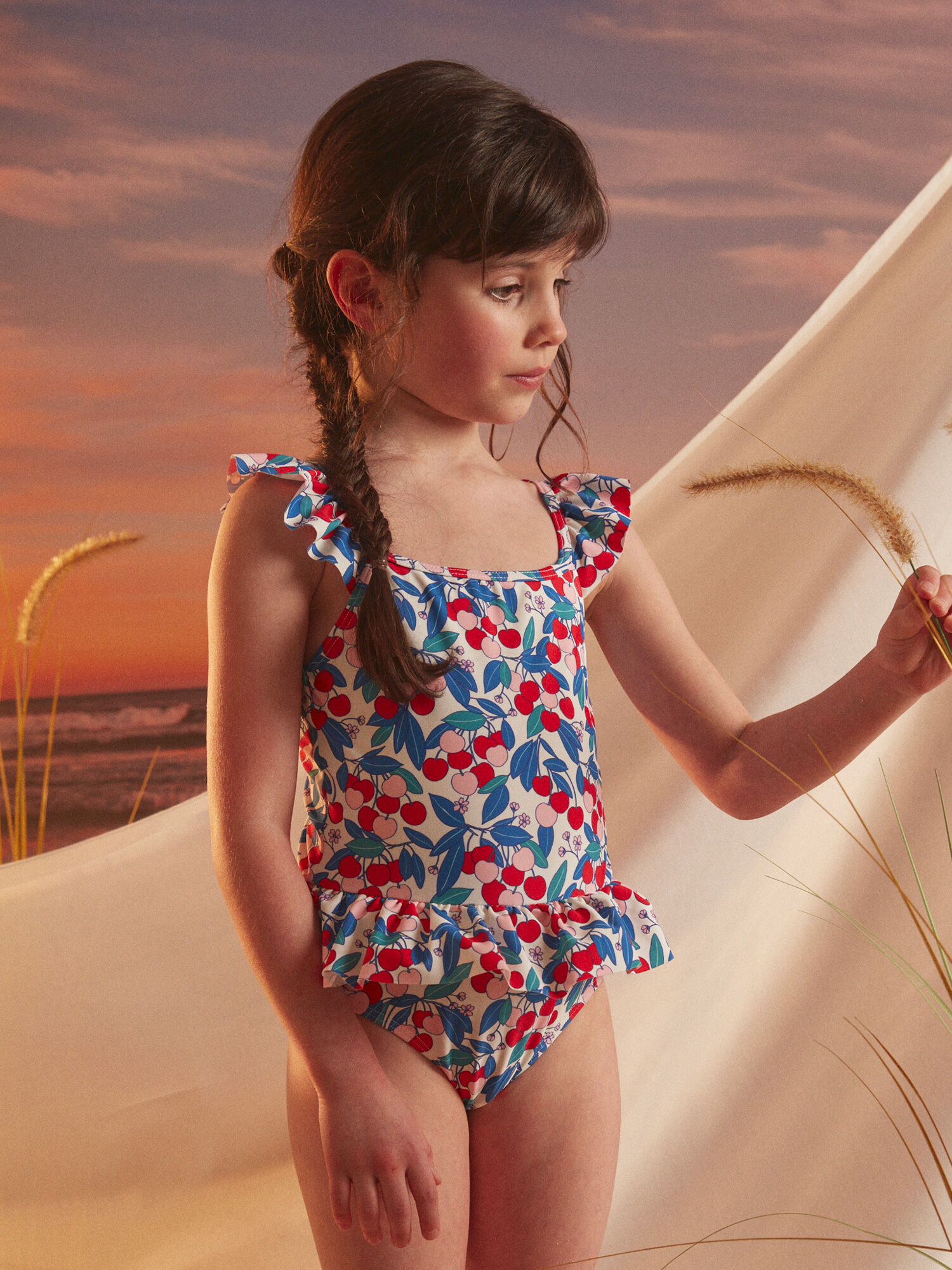 Maillot de bain sergent major fille online