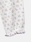 Pyjama à fleurs KUIROETTE / 24E5PF63PYJ001