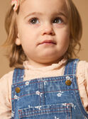 Chasuble en denim floral MABERTILLE / 25E1BF71CHSK005