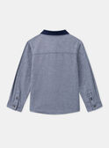 Chemise Bleu chiné LYCHEMAGE / 24H3PGO1CHM222