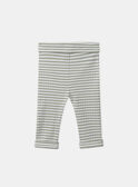 Ensemble de naissance en côtes plates haut + pantalon + bonnet MOUSLIM / 25E0NG12ENS000