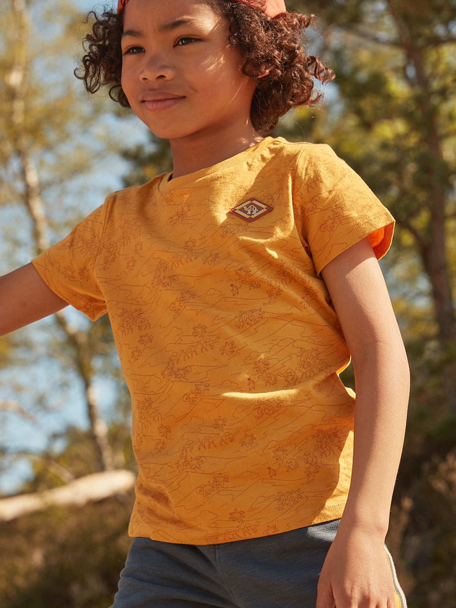 Tee shirt jaune moutarde outlet