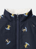 Imperméable 3 en 1 bleu Garçon NINIRAGE / 25H3PGE1IMP205