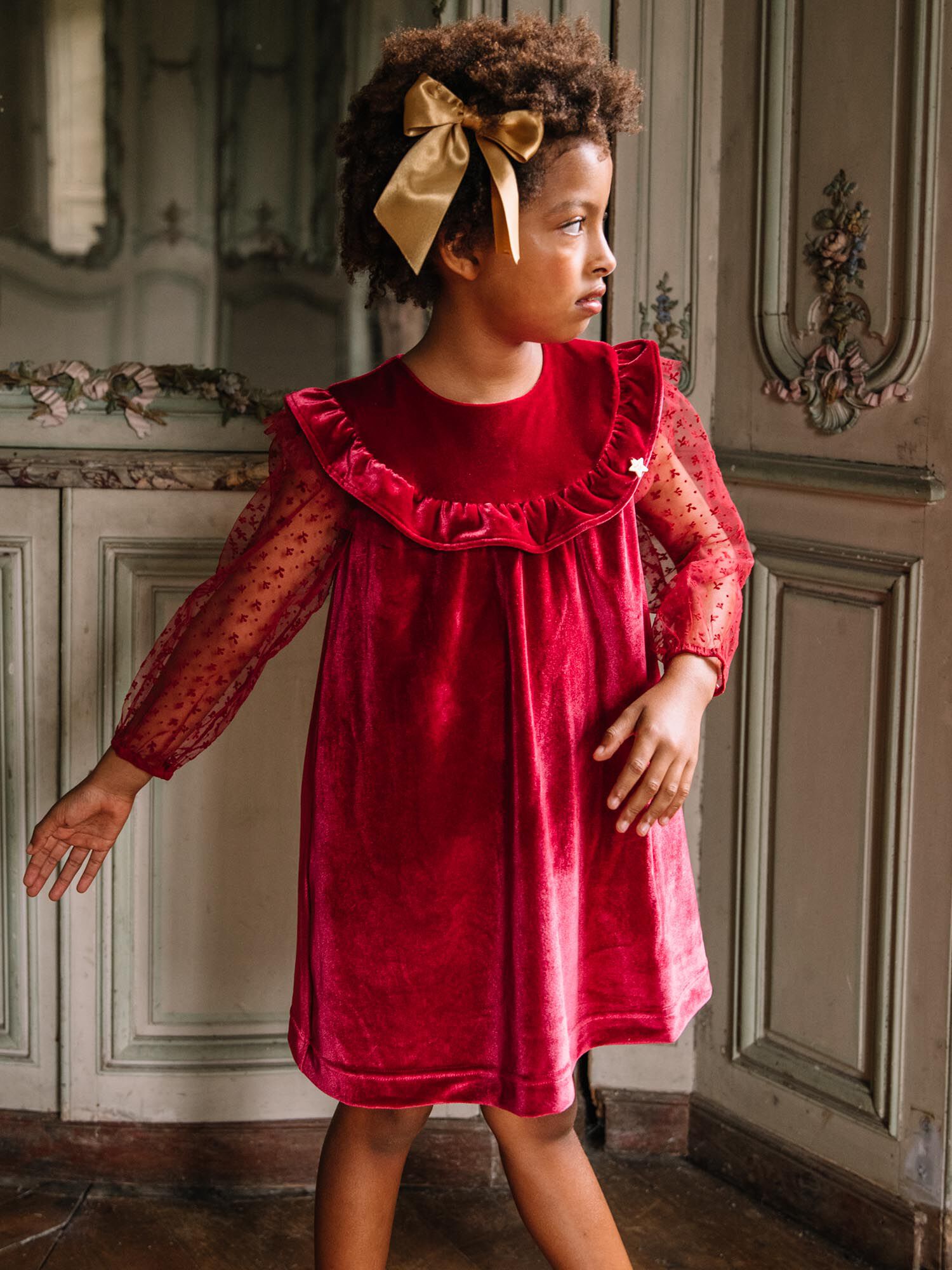 Robe sergent top major bébé