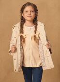 Imperméable 2 en 1 beige Fille  NINOLETTE / 25H2PFE2IMP801