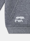 Sweat Shirt Bleu chiné LYBOCAGE / 24H3PGO1SWE222