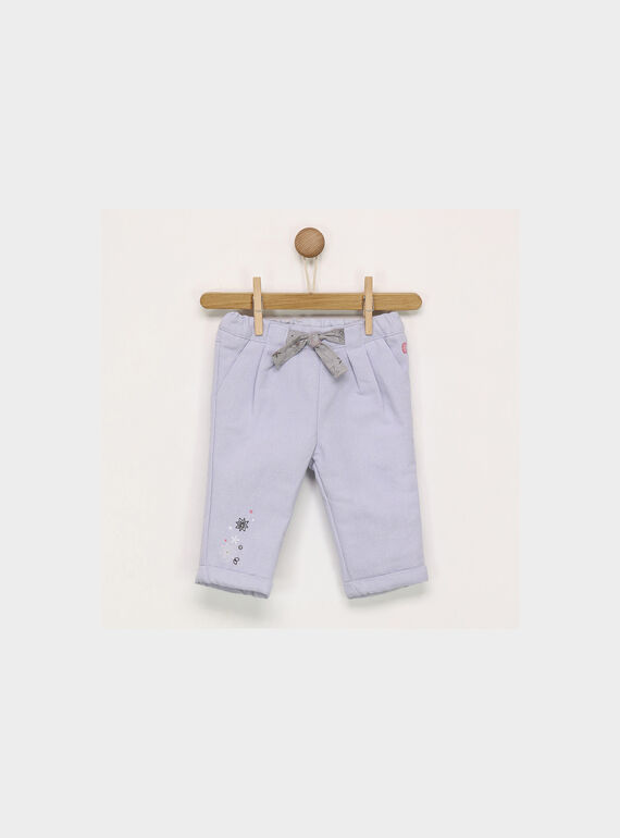 Pantalon mauve PASOLANGE / 18H1BFQ1PAN326