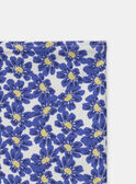Snood jersey imprimé fleur MESNOETTE / 25E4PF81SNO114