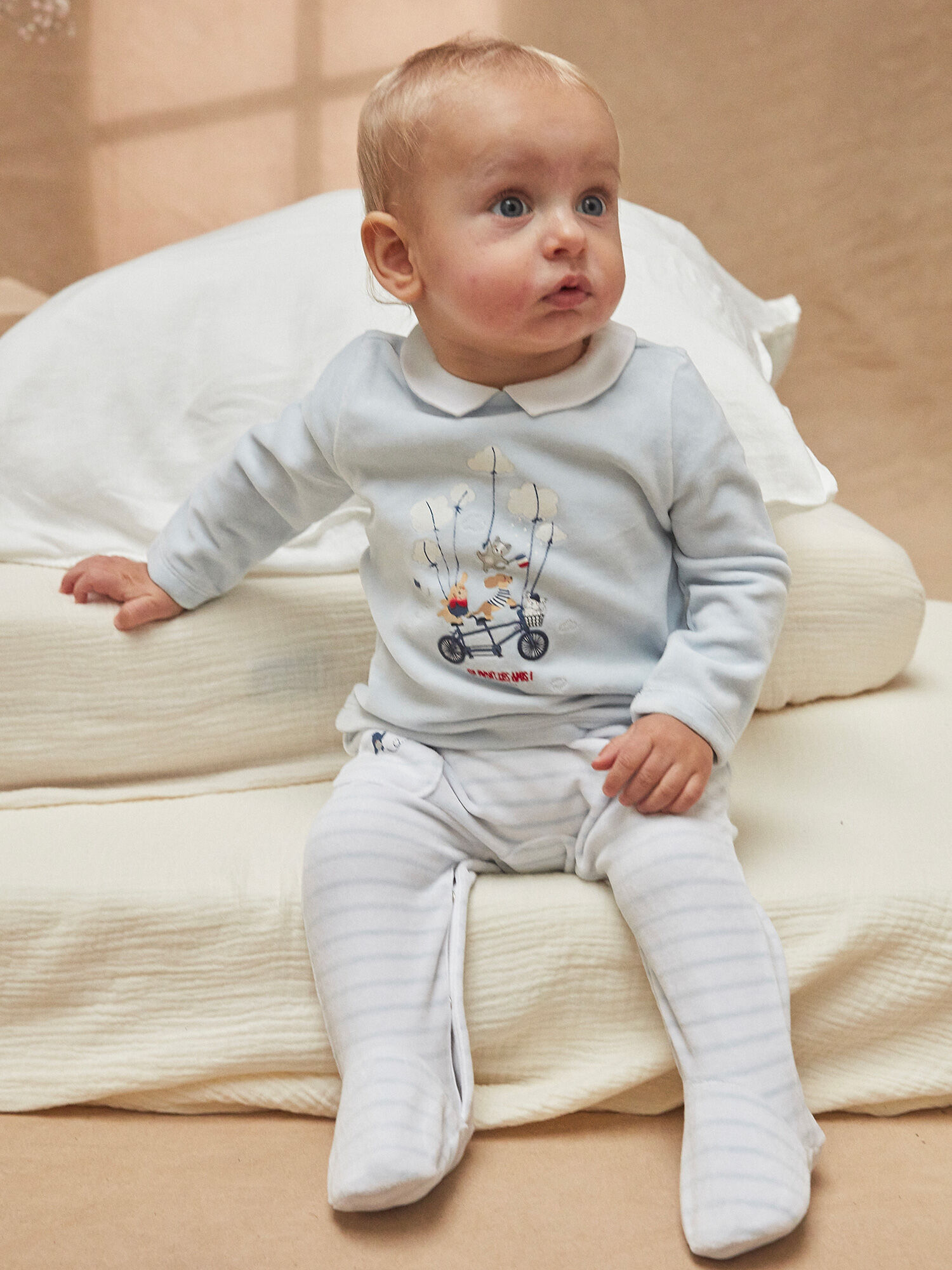 Dors bien velours bébé garçon discount