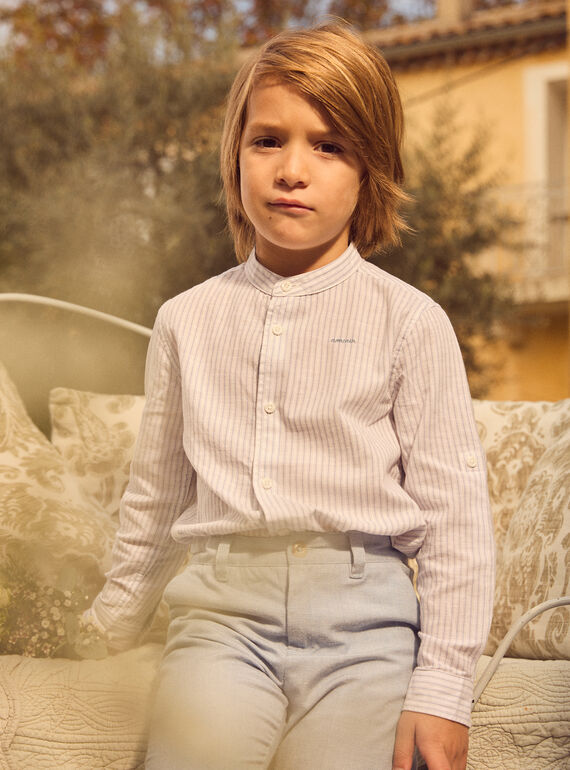 Chemise rayée MREPOPAGE / 25E3PGL1CHM632