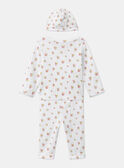 Ensemble de naissance en maille ajourée haut + pantalon + bonnet MORANE / 25E0NF15ENS000