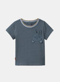 Tshirt à manches courtes animal MARIN / 25E1BGP1TEE205