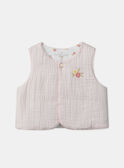 Ensemble de jour pantalon+ body blouse+ gilet sans manche MONICA / 25E0CF21ENS000