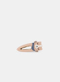 Barrettes chats et fleurs MIPOUPETTE / 25E4PFN2BRTE413