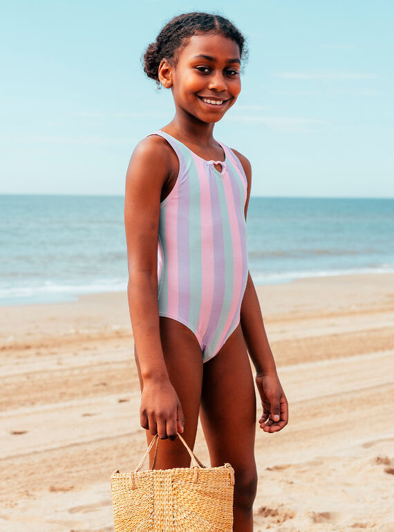 Maillot de bain une pièce rayé  MRUPETTE / 25E4PFC7D4KD315